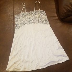 Sexy cream and black nighty